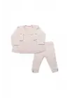 Bistyle Grow İn Love 2Li Bebe Takım 14102 Pembe Ekru