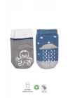 Omarı Hayvan Figürlü Kaymaz Erkek Soket Çorap 2Li Indigo SEO Uyumlu Başlık