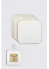 Bistyle Organik 28x28 6Lı Penye Mendil 90103 Ekru