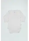 Bistyle Organik Natural Basic Style Kruvaze Uzun Kol Body Bs17102 Beyaz