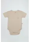 Bistyle Organik Natural Basic Style Yarım Kol Body Bs17103 Bej