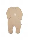 Bistyle Style Natural Fermuarlı Bebe Tulum 15115 Bej