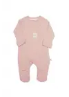 Bistyle Style Natural Fermuarlı Bebe Tulum 15115 Pembe