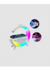 Bluetooth 5.0 Hoparlör – Kablosuz Şarj, Rgb Gece Lambası Ve Fm Radyo