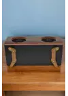 Bluetooth Hoparlör Ahşap Klasik Retro Gramofon Bluetooth Müzik Kutusu