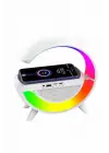Bluetooth Hoparlör G Şekli Atmosfer Akıllı Rgb Lamba Wireless Kablosuz Şarj