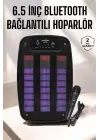 Bluetooth Hoparlör Rgb Işıklı Usb Sd Kart Girişli Taşınabilir