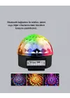 Bluetooth Hoparlörlü Led Disko Işığı Müzik Ritim Duyarlı Ve Taşınabilir