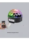 Bluetooth Hoparlörlü Led Disko Işığı Müzik Ritim Duyarlı Ve Taşınabilir