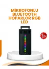 Bluetooth Işıklı Hoparlör – 2x5w Güç | Usb + Tf Kart + Fm Radyo | Siyah Renk (kopya)