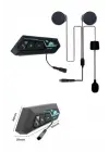 Bluetooth Kask Kulaklığı Intercom 5.0 Bluetooth Android Ve İos Uyumlu
