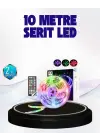 Bluetooth Kontrollü Smart Şerit Led 10m Sese Duyarlı Rgb Aydınlatma