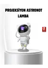 Bluetooth Müzikli Astronot Projeksiyon Lambası Yıldız Ve Ay Efektli