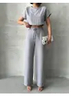 Tarz Bluz Pantolon Takım