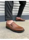 Omarı Kahverengi Cilt Erkek Günlük Ayakkabı - Şık ve Klasik Stil