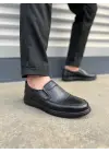 Omarı Siyah Klasik Stil Erkek Günlük Ayakkabı