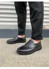 Omarı Şık Siyah Erkek Günlük Ayakkabı - Elegan ve Rahat Tasarım