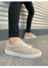 Modern Bağcıklı Süet Erkek Spor Ayakkabı