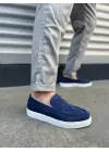 BN180 Benorra X Bağcıksız Süet Erkek Günlük Spor Klasik Ayakkabı SBT - Lacivert