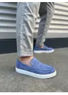 Modern Erkek Spor Ayakkabı - Mavi
