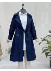 Bolero Detaylı Kemerli Araboy Trençkot -Laci