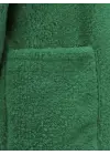 Omarı Şık Yeşil Pelüş Ceket