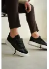 BR-010 Benorra Siyah Cilt Günlük Erkek Ayakkabı