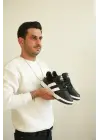 BR-013 Benorra Siyah Beyaz Günlük Erkek Ayakkabı