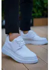 Cool Beyaz Cilt Bağcıklı Erkek Ayakkabı