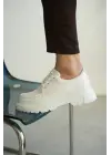 Dikkat Çekici Beyaz Günlük Erkek Ayakkabı