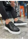 BR-703 Benorra Siyah Lastikli Günlük Erkek Ayakkabı