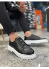 BR-703 Benorra Siyah Lastikli Günlük Erkek Ayakkabı
