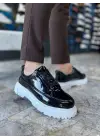 BR-703 Benorra Siyah Rugan Lastikli Günlük Erkek Ayakkabı