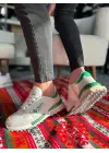 Trend Yeşil Detaylı Erkek Ayakkabı