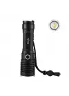 Bright Ght-5761 Xp90 Led 3 Mod Zoomlu Yağmur Suyu Geçirmez Şarjlı El Feneri 26650 Pilli