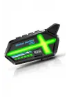 Bt26 Motosiklet Kask Kulaklık Bluetooth Rgb Işıklı 2 Eşleşme Özellikli 1000 Mah Intercom