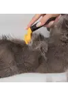 Omarı Profesyonel Tüy Alıcı ve Toplayıcı İnce Kedi Köpek Tarağı Fırçası