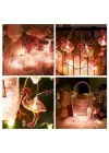 Omarı Dekoratif Led Flamingo Işık Zinciri - 1,5 Metre