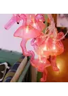 Omarı Dekoratif Led Flamingo Işık Zinciri - 1,5 Metre