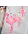 Omarı Dekoratif Led Flamingo Işık Zinciri - 1,5 Metre