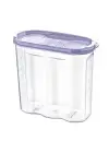 Omarı Modern ve Pratik Kapaklı Ölçekli Kuru Gıda Saklama Kutusu - 1,7 Litre