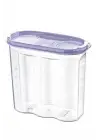 Omarı Modern ve Pratik Kapaklı Ölçekli Kuru Gıda Saklama Kutusu - 1,7 Litre