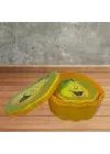 Omarı İç İçe Geçebilen Armut Model Saklama Kabı Seti