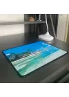 Omarı Manzara Ada Desenli Mouse Pad - 25x32 cm Boyutunda