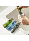 Omarı 3 Fonksiyonlu Pratik Şişe Temizleme Fırçası - Çok Amaçlı Mutfak ve Banyo Fırçası