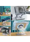Omarı Derece Dönebilen Yükseltilmiş Tablet Standı