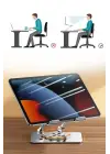 Omarı Derece Dönebilen Yükseltilmiş Tablet Standı