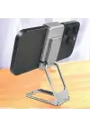 Omarı Derece Döner Metal Telefon Standı Braket