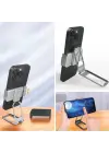 Omarı Derece Döner Metal Telefon Standı Braket