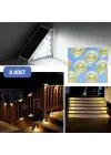 Omarı Güneş Enerjisiyle Şarj Olan Dış Mekan Solar Basamak Lambası
